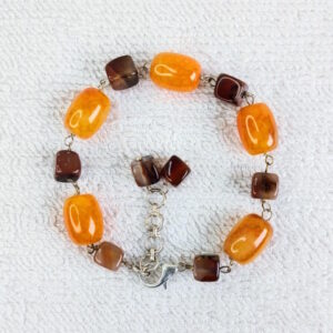 Orange Fire Doree Designs Bracelet DB-0094