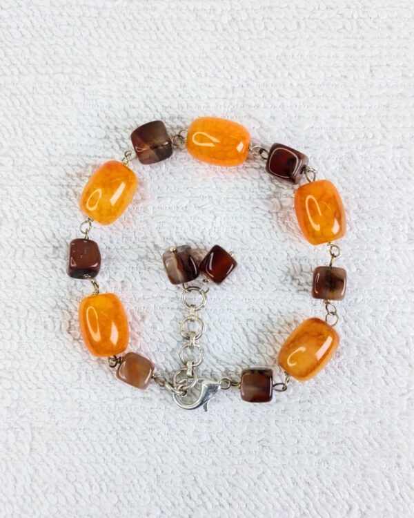 Orange Fire Doree Designs Bracelet DB-0094