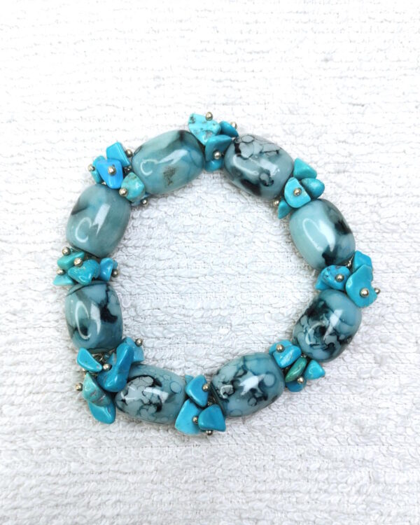 Turquoise Chips Doree Designs Bracelet DB-0109
