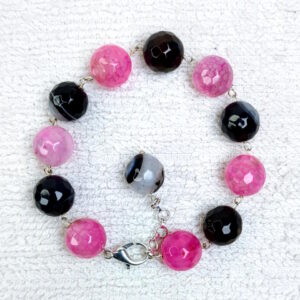 Pink Polka Dots Doree Designs Bracelet